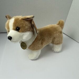 Miyoni by Aurora Pembroke Welsh Corgi Plush Dog 11" Long Realistic Stuffed‎ Toy
